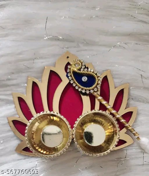 Decorative Lotus Design Tealight & Kumkum Holders – Pack of 2 Traditional Pooja Essentials
